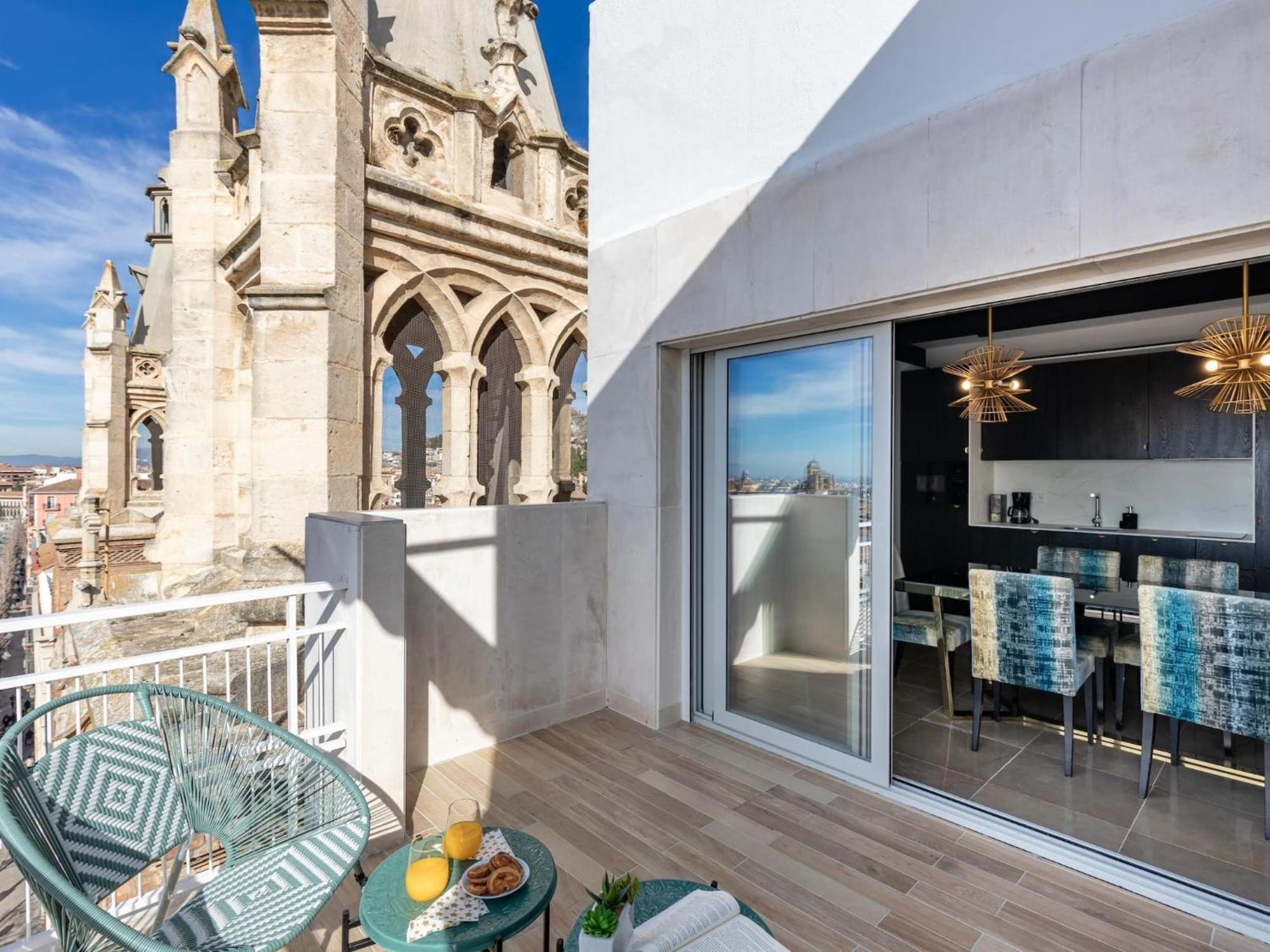 Luxury Alhambra Penthouse Collection Gran Via Granada Exterior foto