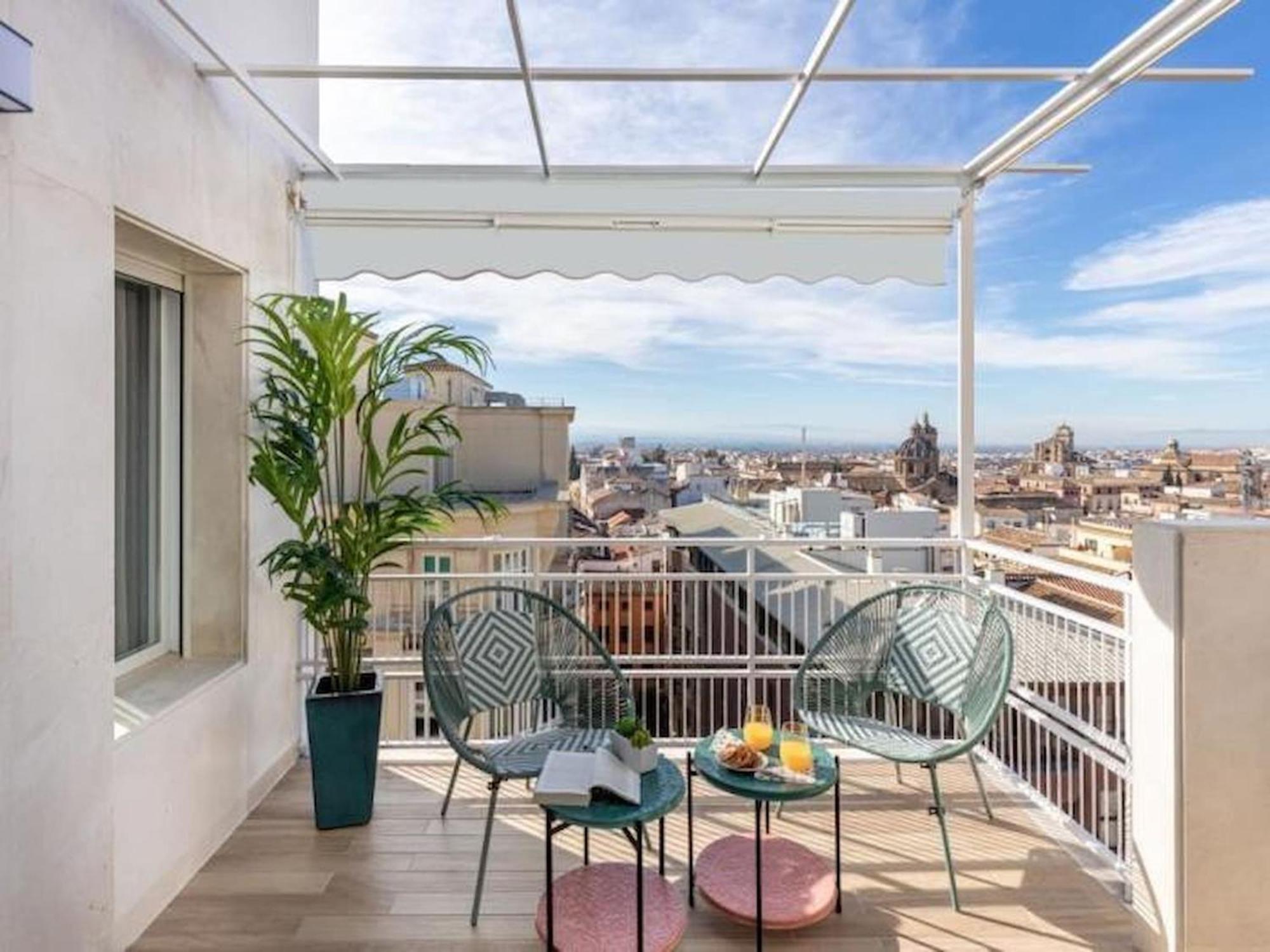 Luxury Alhambra Penthouse Collection Gran Via Granada Exterior foto